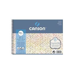 Canson Aquarelle Rough – 12,5 x 18 cm