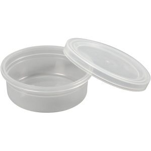 Plastburk med lock - 45 ml