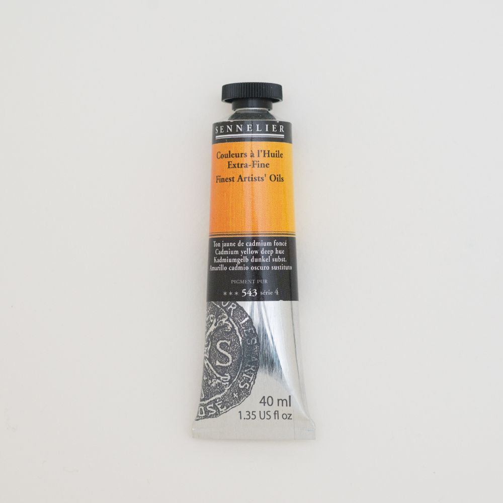 Cadmium yellow deep hue 543 - Sennelier Artist 40 ml - Bild 1