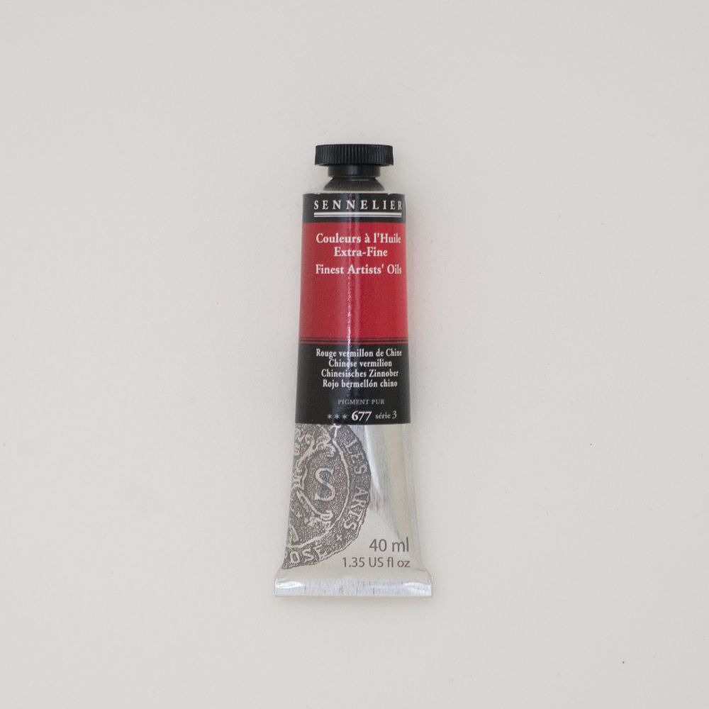 Chinese vermilion 677 - Sennelier Artist 40 ml - Bild 1