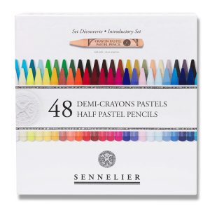 Sennelier Pastellpennor Demi-Crayons – 48 kritor