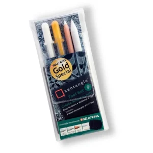 Zentangle Toolset Gold Special - 9 delar