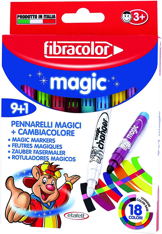 Fiberpennset Fibracolor Magic – 9+1 pennor - Bild 1